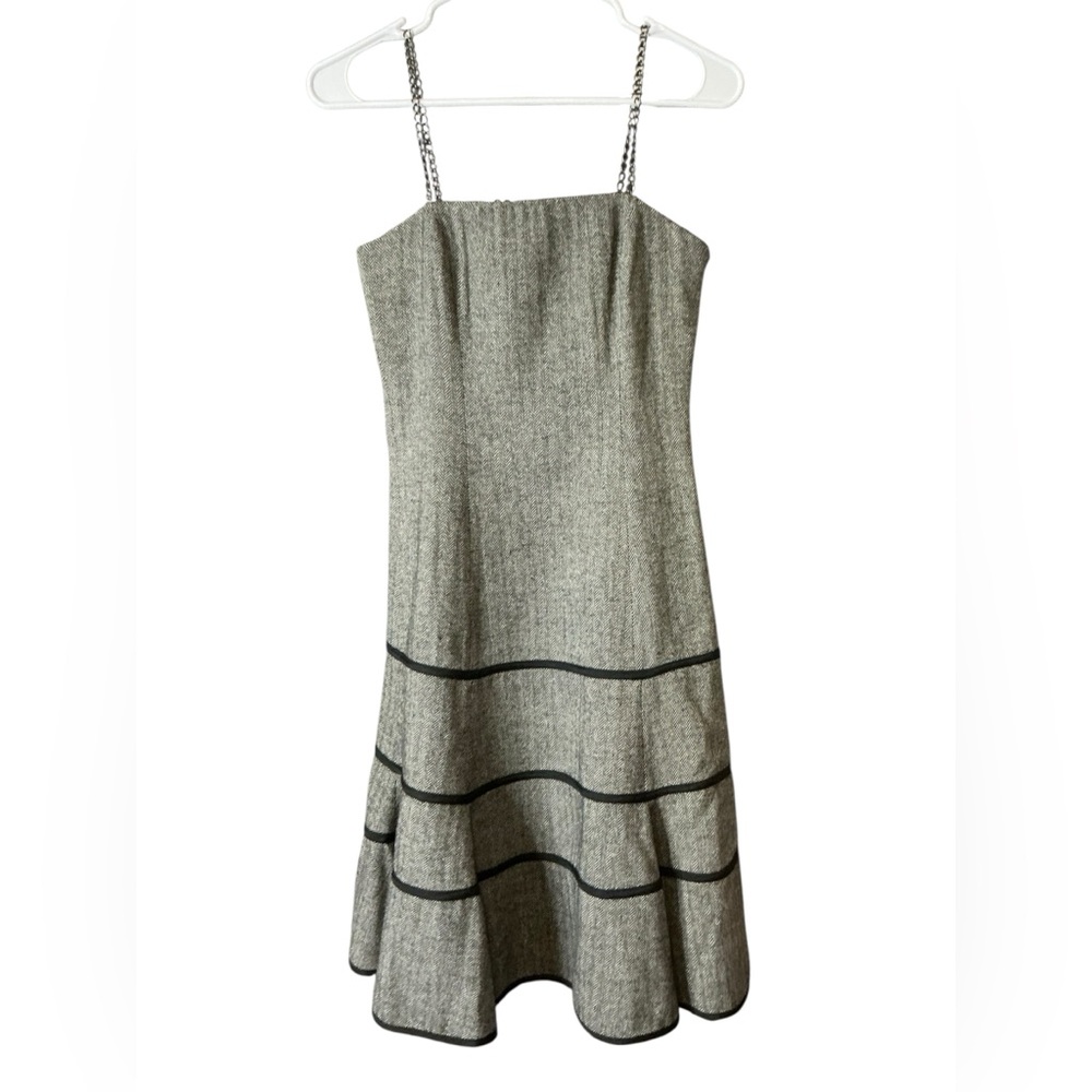 Petro Zillia Gray Spaghetti Strap Sundress